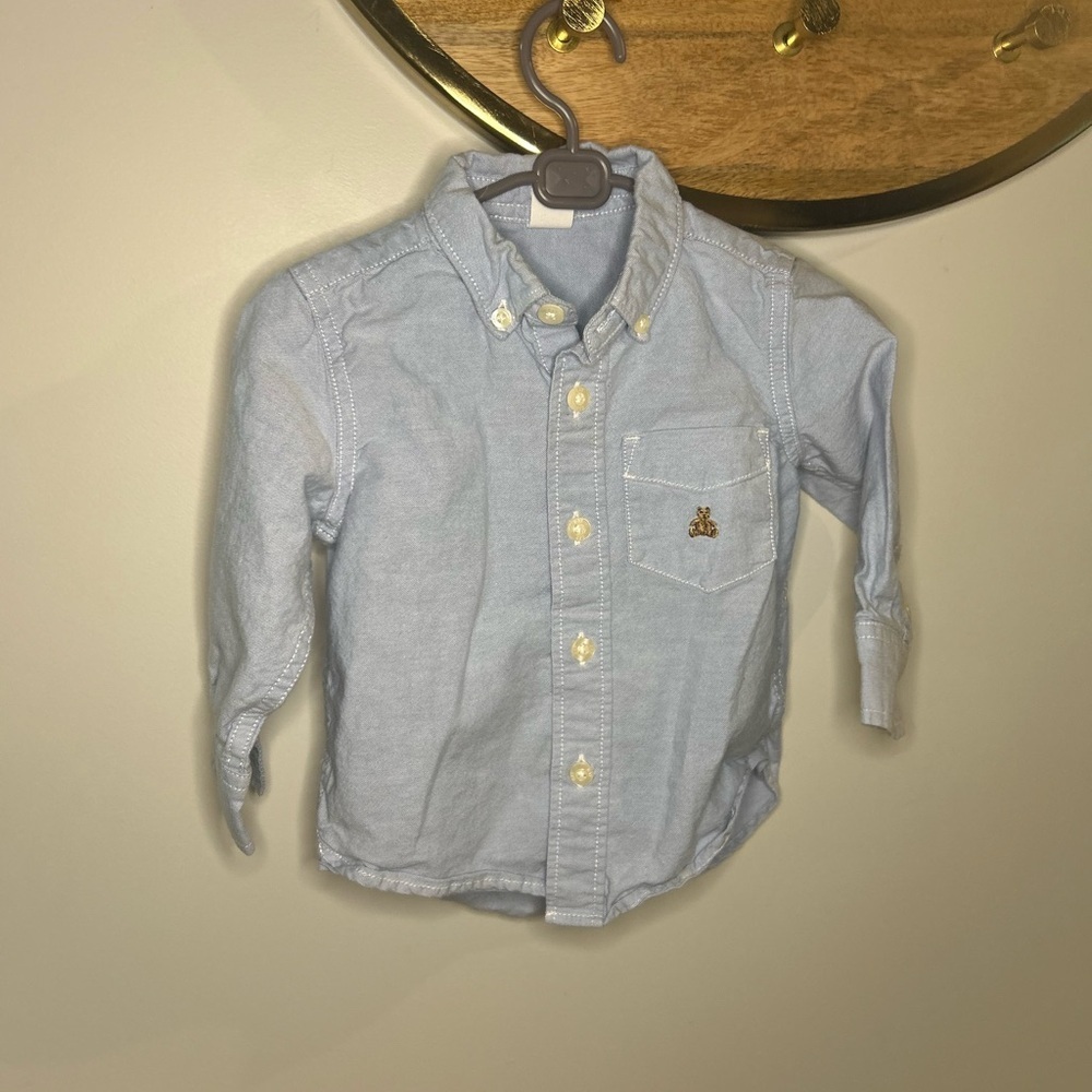 5 For $30 GAP Light Blue Kids Button-Down Shirtโ